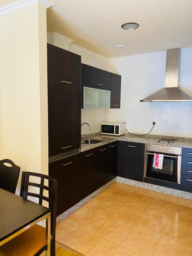 Hotel Av Apartamentos Lobios Bagian luar foto